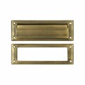 Patioplus 8.87 in. Mail Slot with Interior Frame, Antique PA3850939
